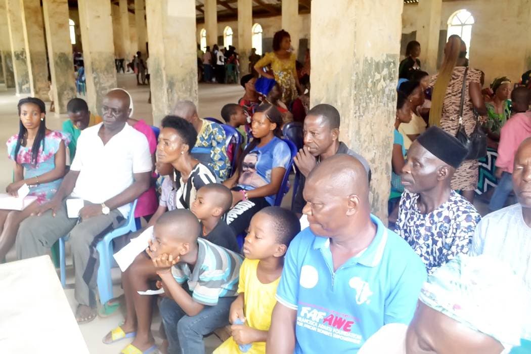 Helping hands in community